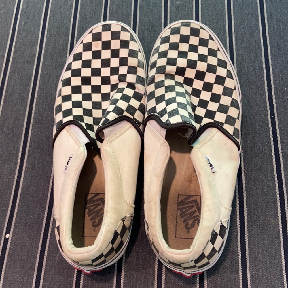 Checkered vans
